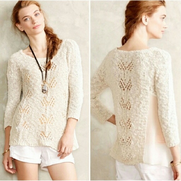 Anthropologie Sweaters - Anthropologie Knitted & Knotted Sweater